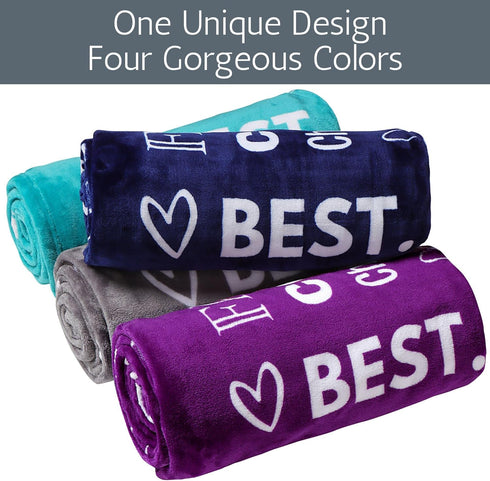 Best Aunt Ever Blanket Gift of Love  Appreciation